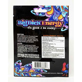 Big Dick Energy Male Enhancement Honey Sachet front view on white background.